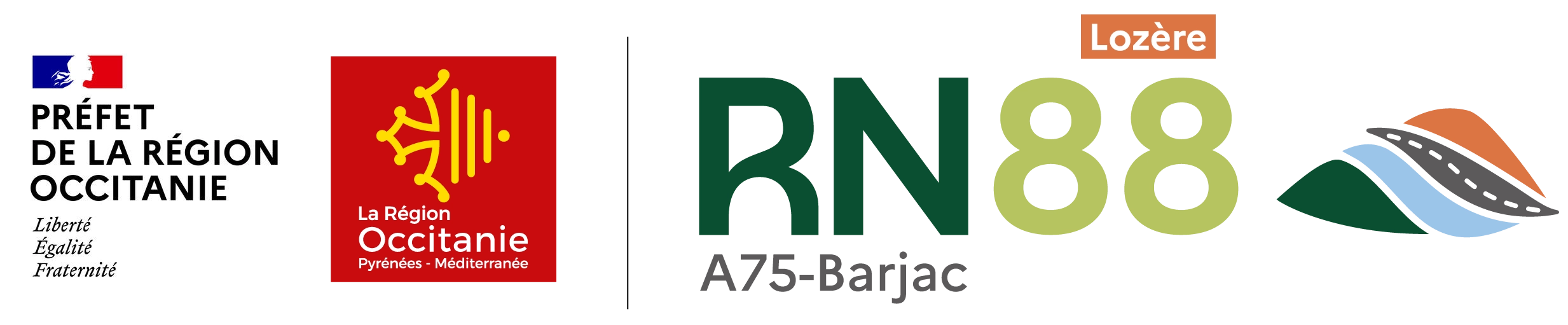 RN88 A75 Barjac